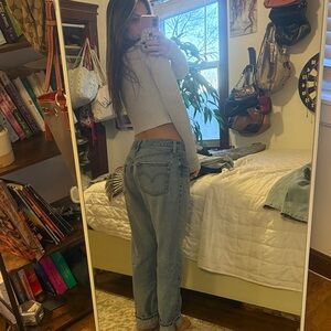 Levi’s Baggy Lowrise Light Blue Women's Jeans